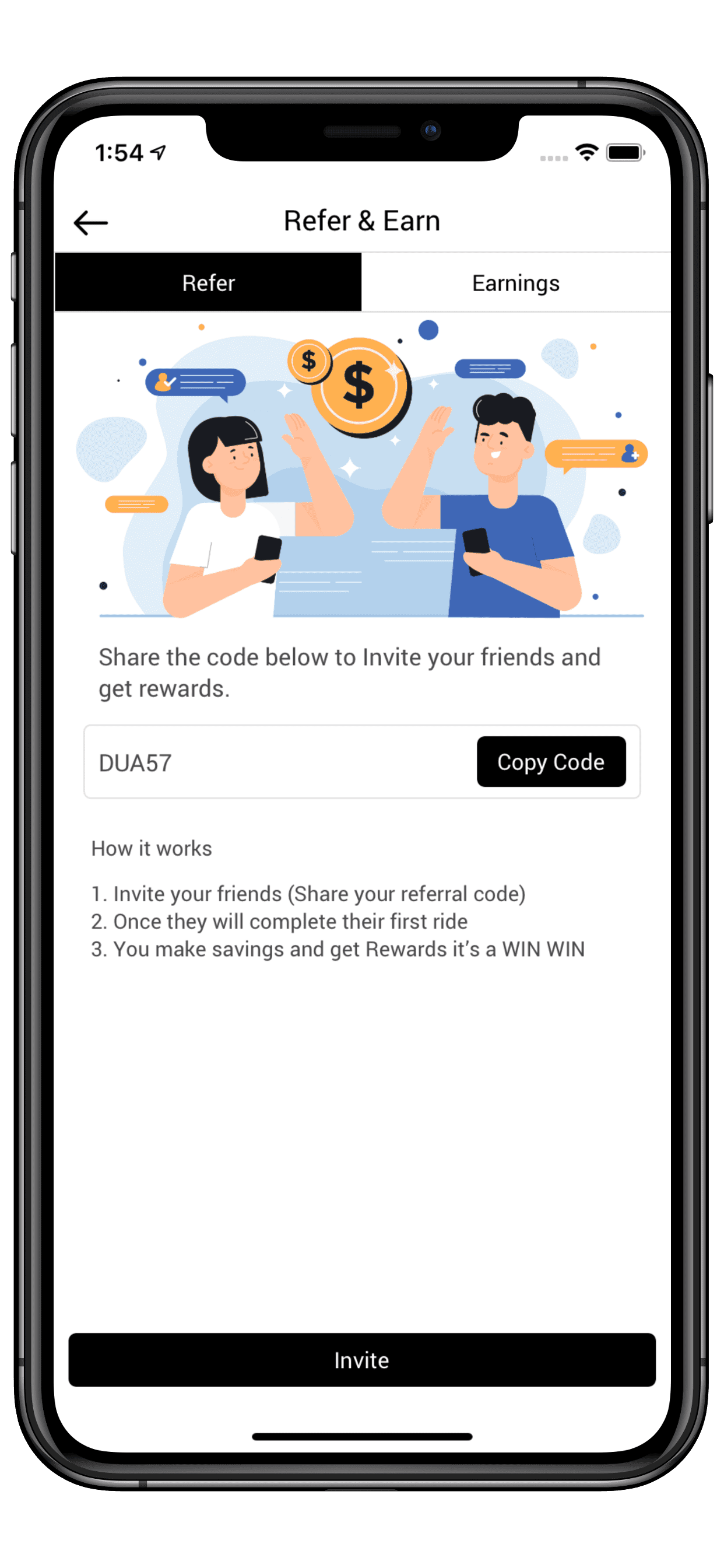 lyft app clone