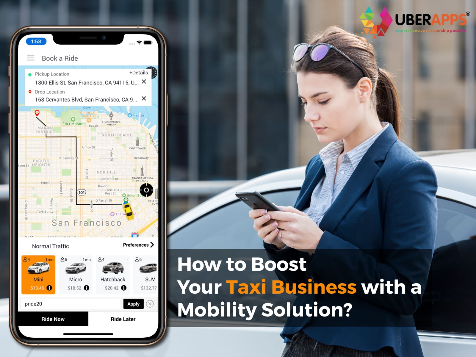 How Can You Boost Your Taxi Business With A Mobility Solution?