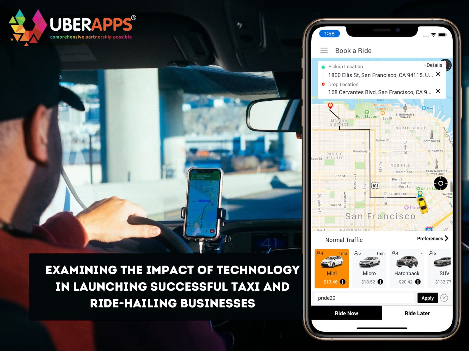 Examining the Impact of Technology in Launching Successful Taxi and Ride-Hailing Businesses