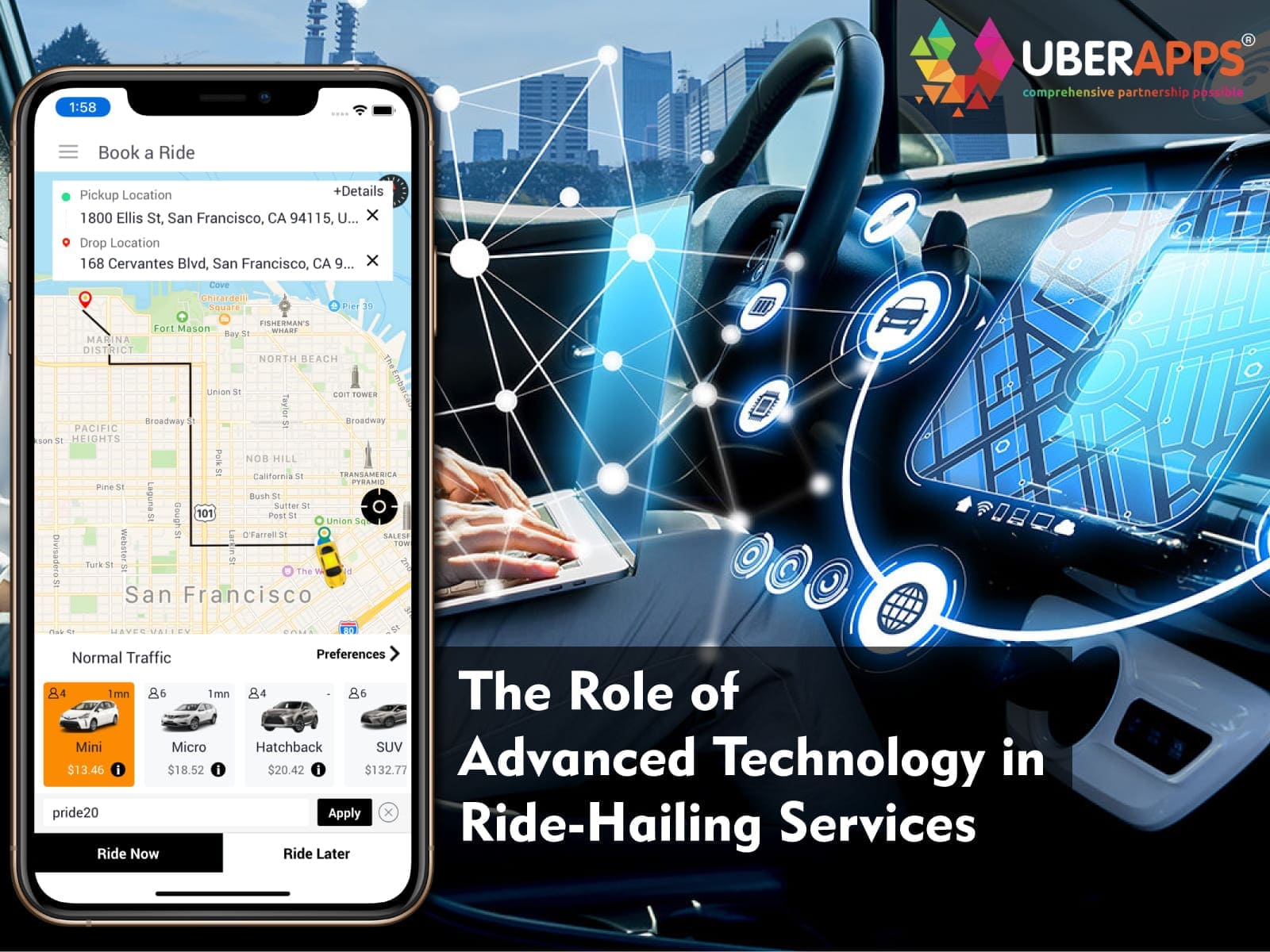 The Role Of Advanced Technology In Ride-hailing Services