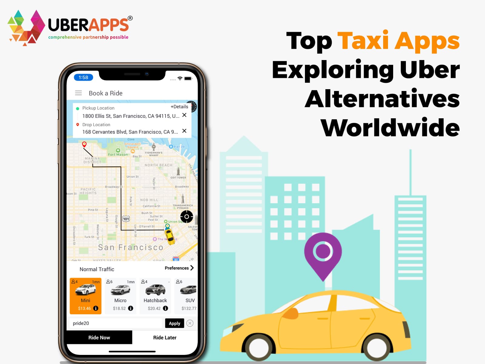 Top Taxi Apps: Exploring Uber Alternatives Worldwide
